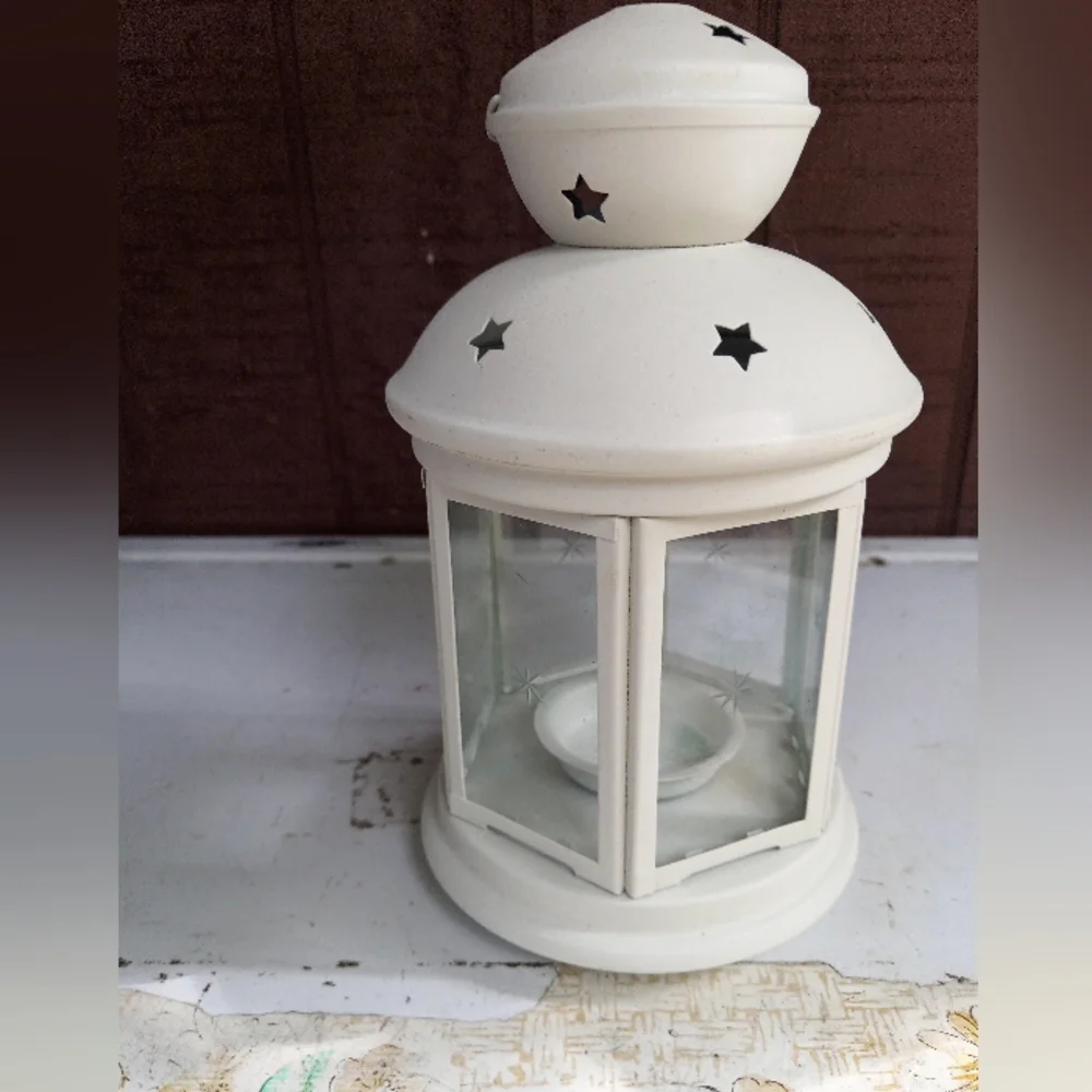 IKEA lantern white